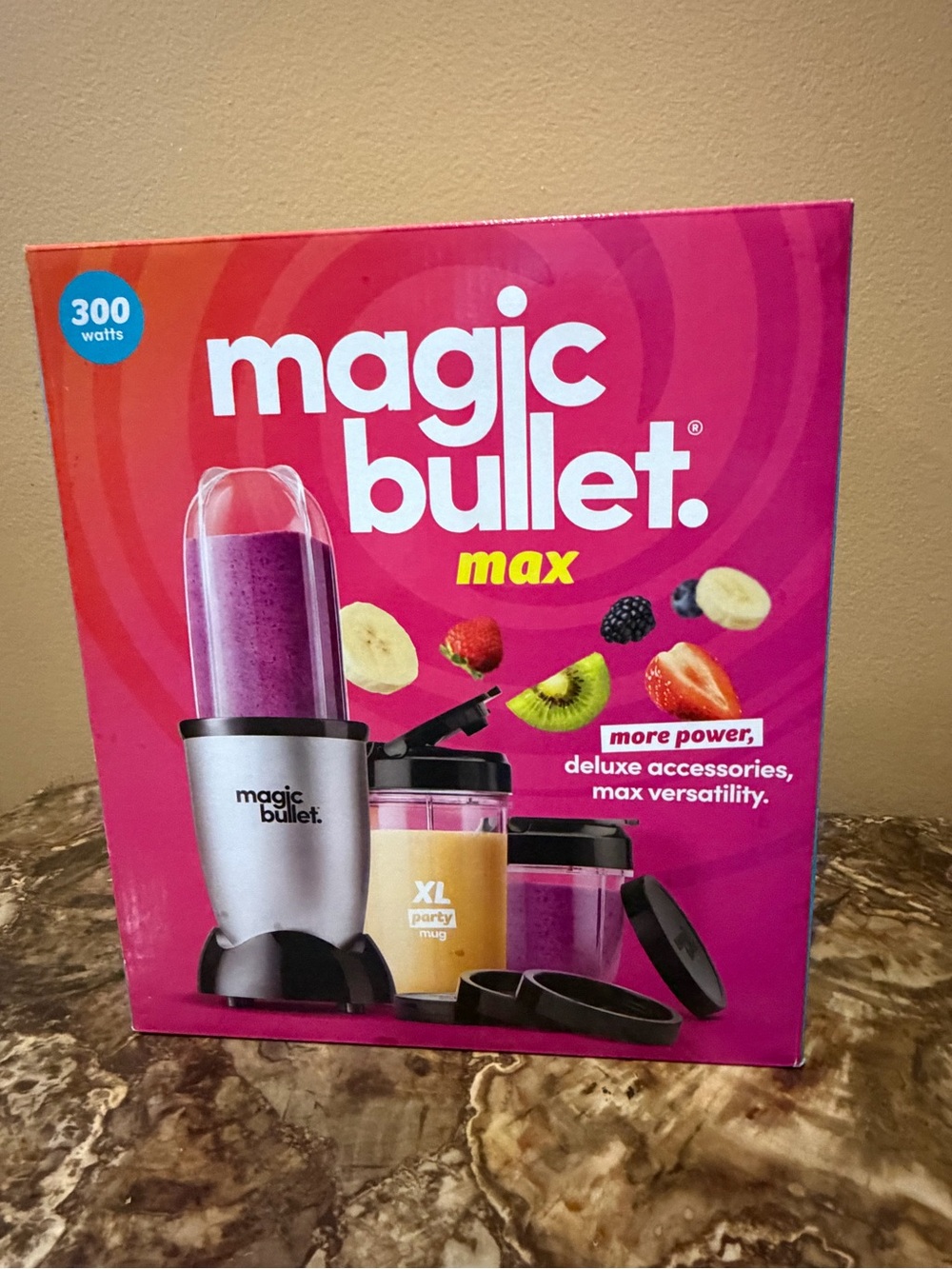 Magic Bullet Max Silver & Pink Personal Blender - Magic Bullet